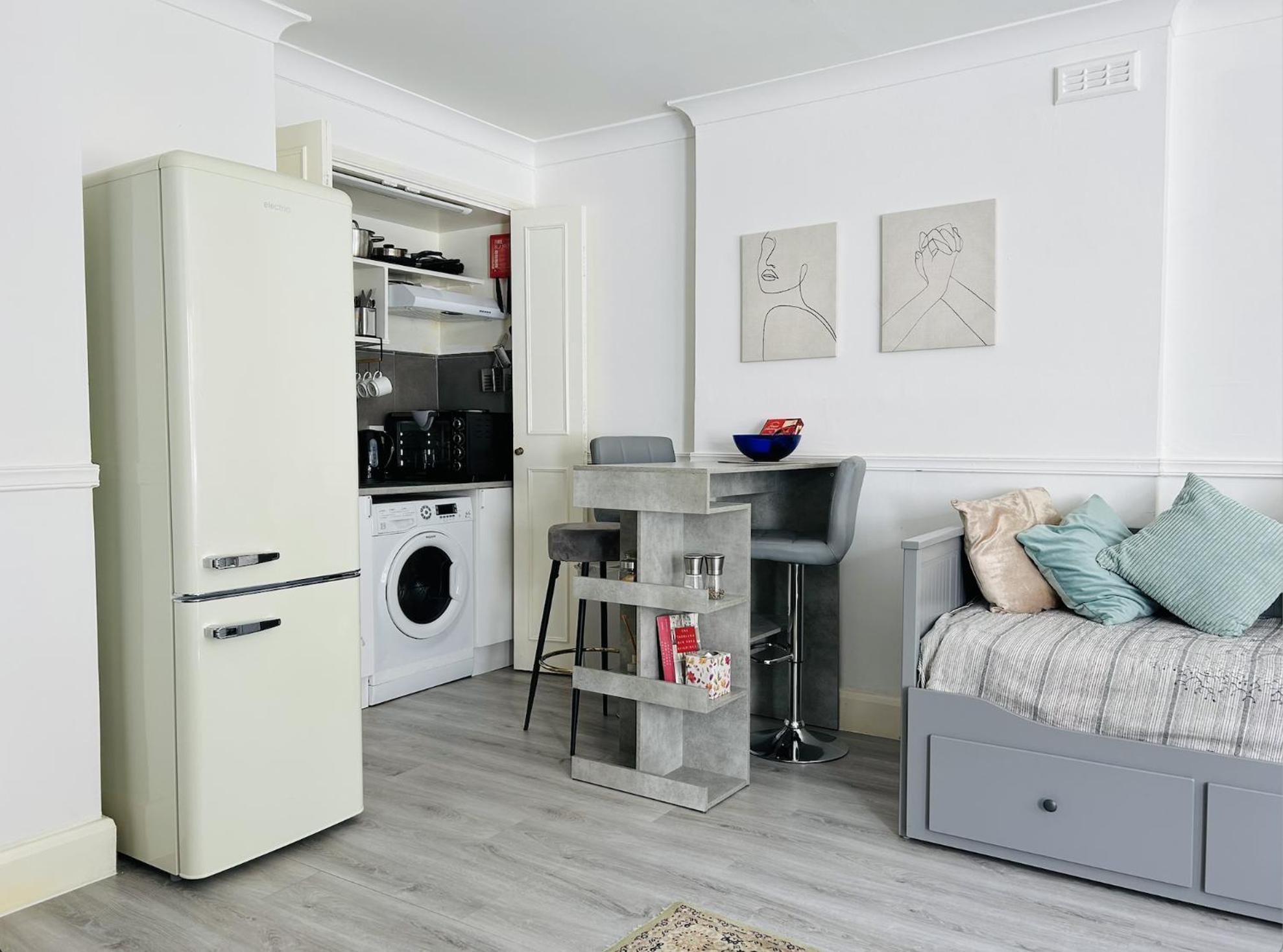 ロンドンKensington Secret Gemアパートメント 部屋 写真
